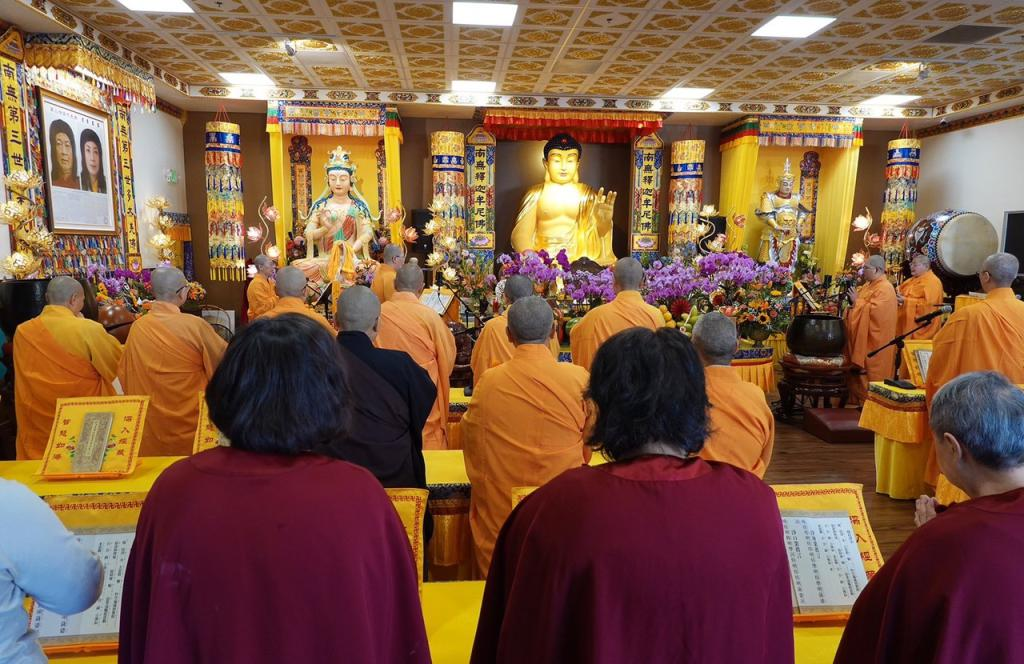 圣蹟寺佛音清淨入人心 祈福法会引导慈悲与正念-图片1