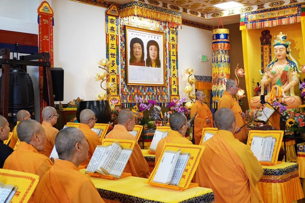 圣蹟寺佛音清淨入人心 祈福法会引导慈悲与正念-图片2