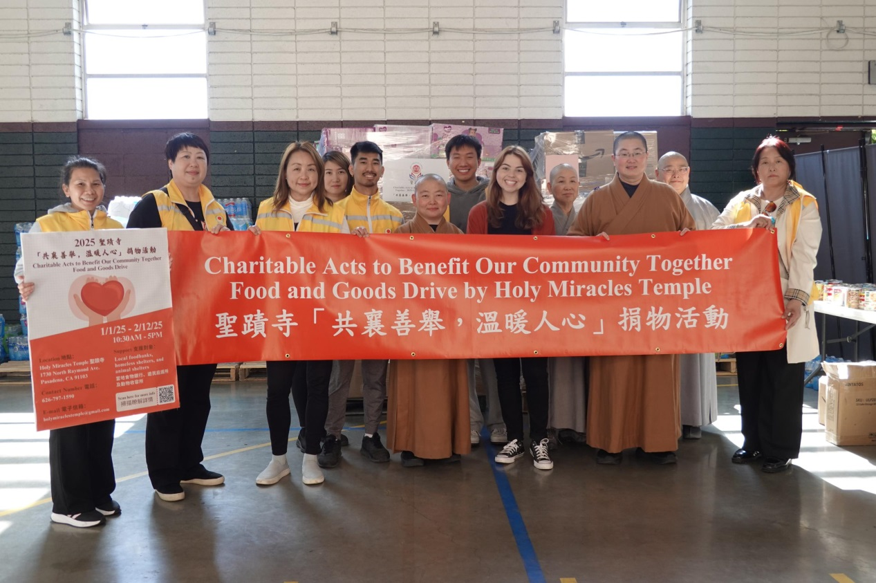 齐心发挥大爱 圣蹟寺持续援助社区与山火灾民-图片2