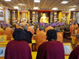 圣蹟寺佛音清淨入人心 祈福法会引导慈悲与正念